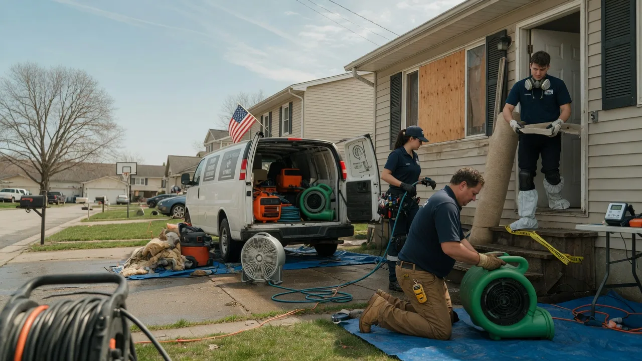 Water Damage Restoration in Sicily Island, LA near me